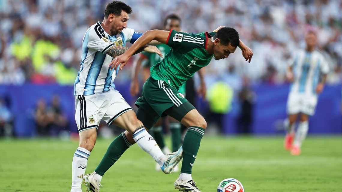 Lance polemico de Messi