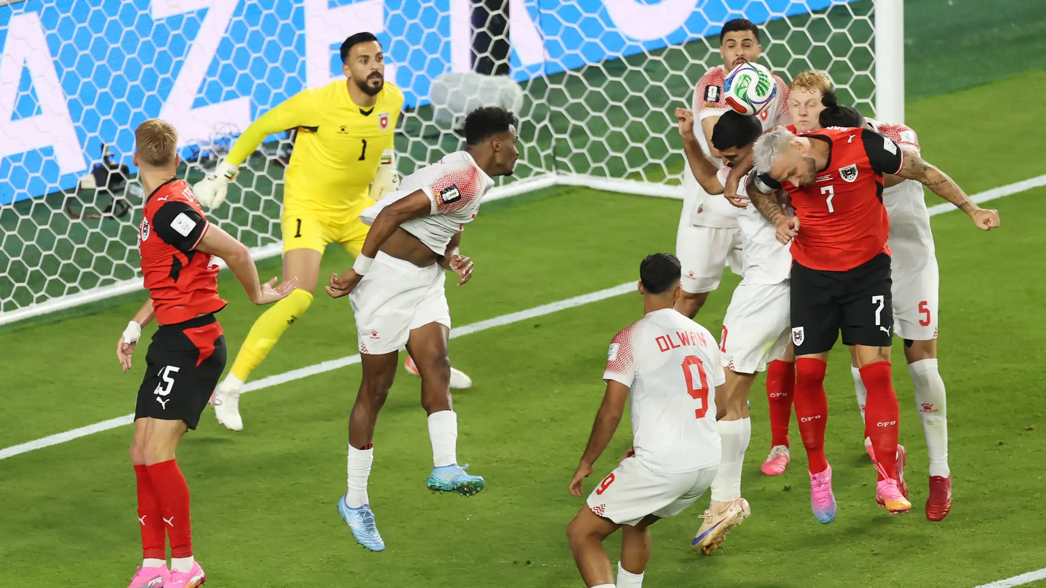 Gol contra da Jordania
