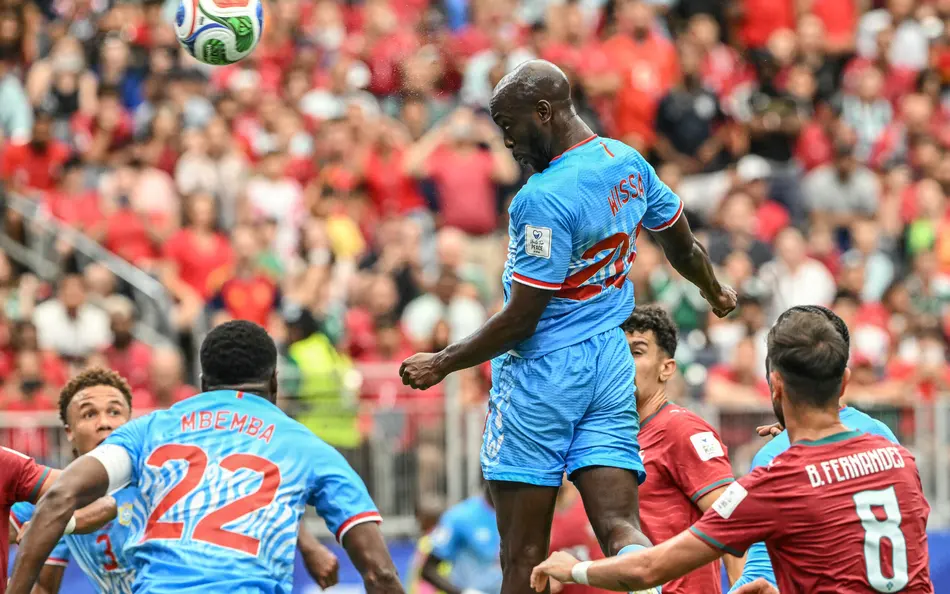 Yoane Wissa fez o gol da RD Congo