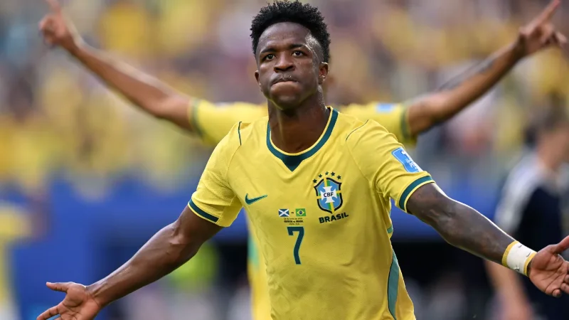gol vini jr brasil escocia