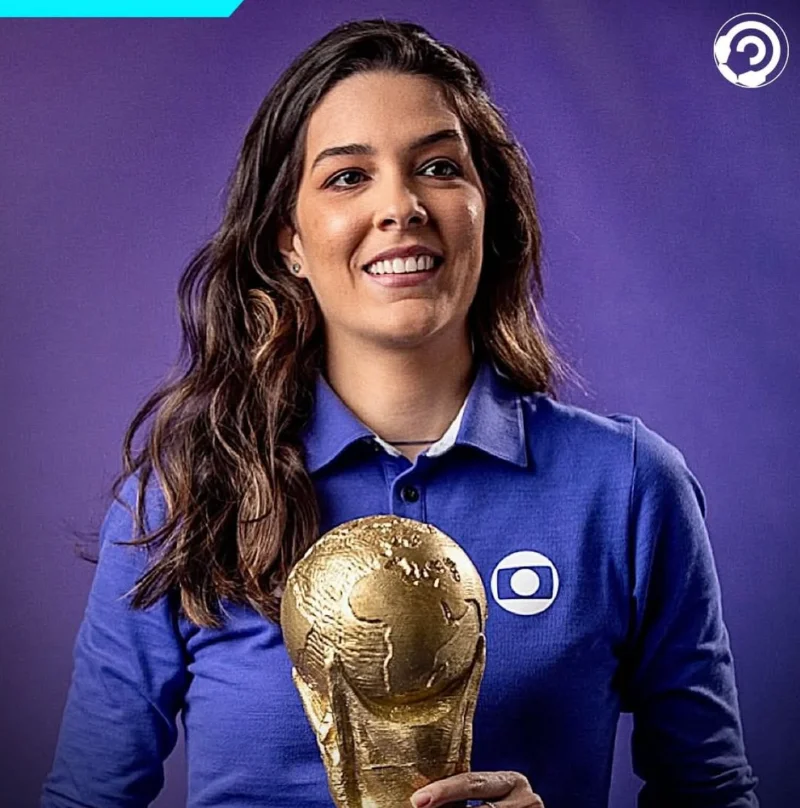Renata Silveira da Globo na copa do mundo